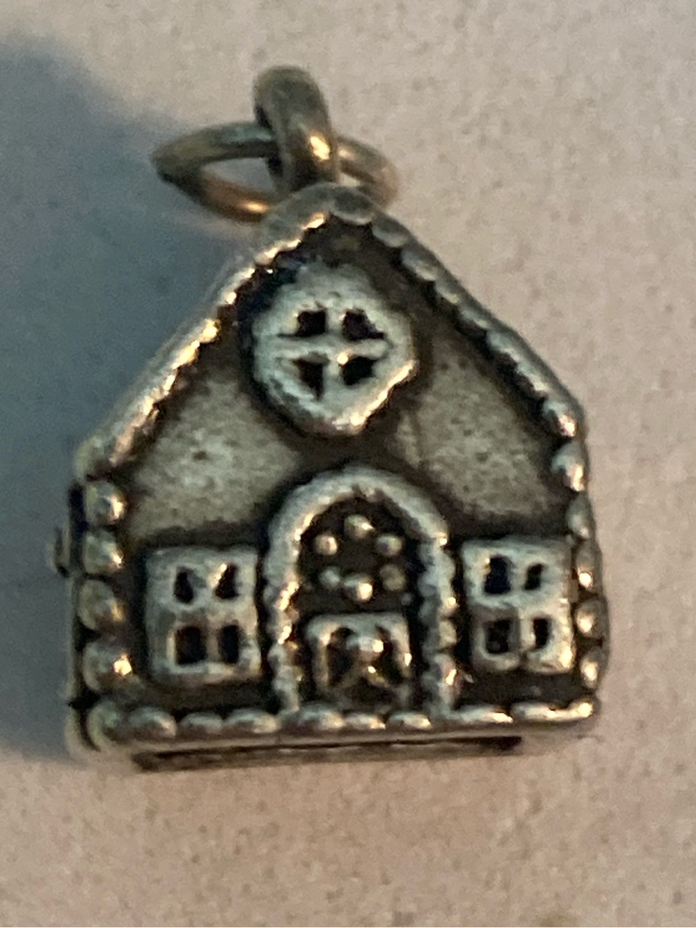 Sterling Silver House Charm